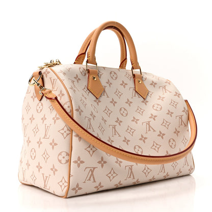 Monogram Dune Lucky Speedy Soft 30 Pink