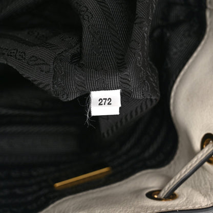 Nappa Mini Re-Edition 1978 Bucket Bag  White