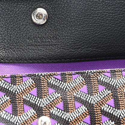 Goyardine Saint Louis Claire Voie PM Black Violet