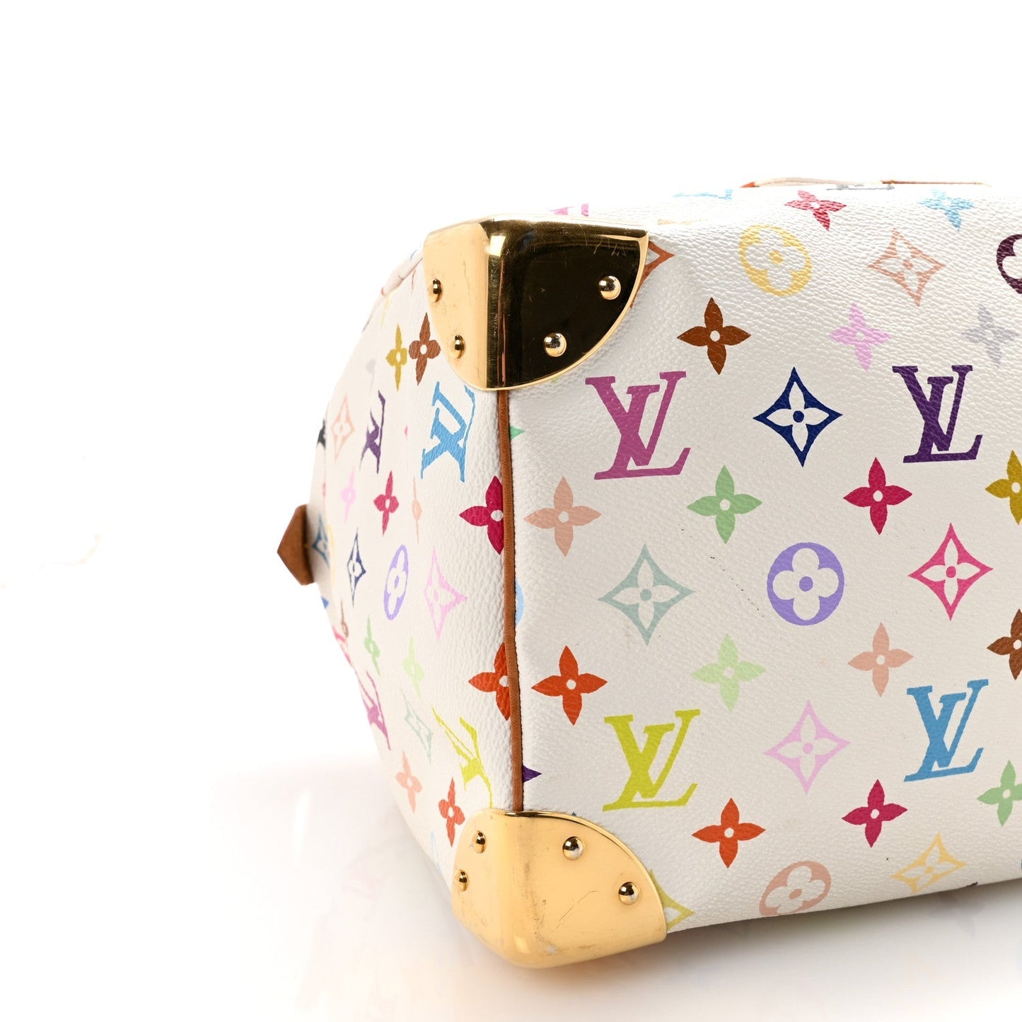 Monogram Multicolor Speedy 30 White