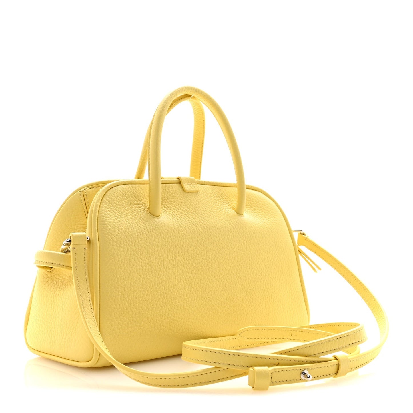 Grained Calfskin Le Petit Turismo Light Yellow