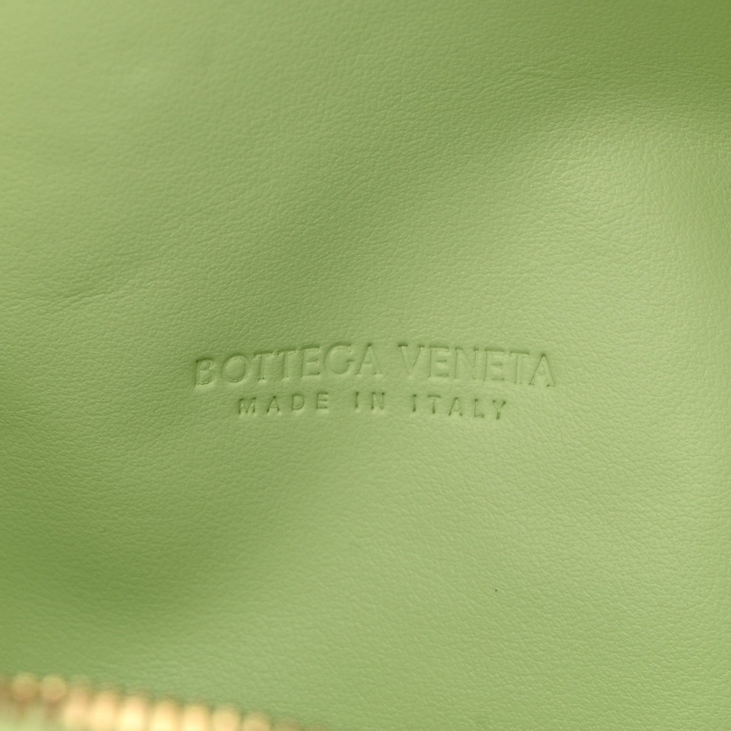 Nappa Intrecciato Belt Bag Fennel