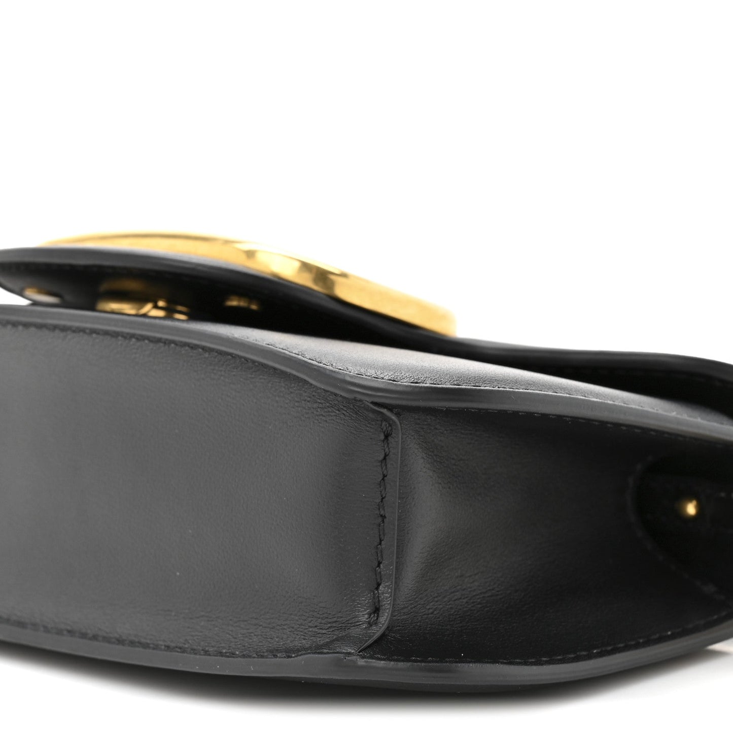 Calfskin Vlogo Small Loco Shoulder Bag Black