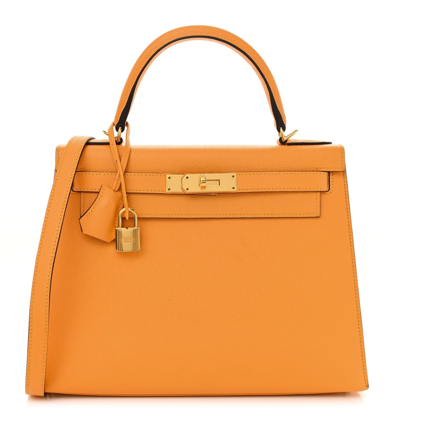 Epsom Horseshoe Kelly Sellier 28 Jaune D'or Etain