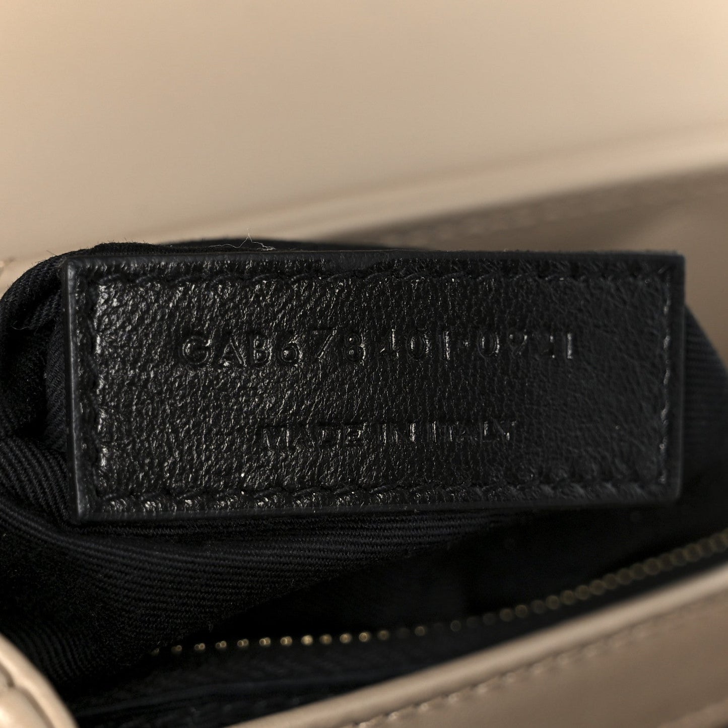 Calfskin Y Quilted Monogram Toy Loulou Crossbody Bag Dark Beige