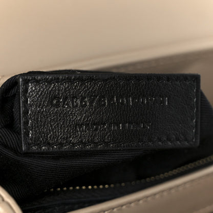 Calfskin Y Quilted Monogram Toy Loulou Crossbody Bag Dark Beige