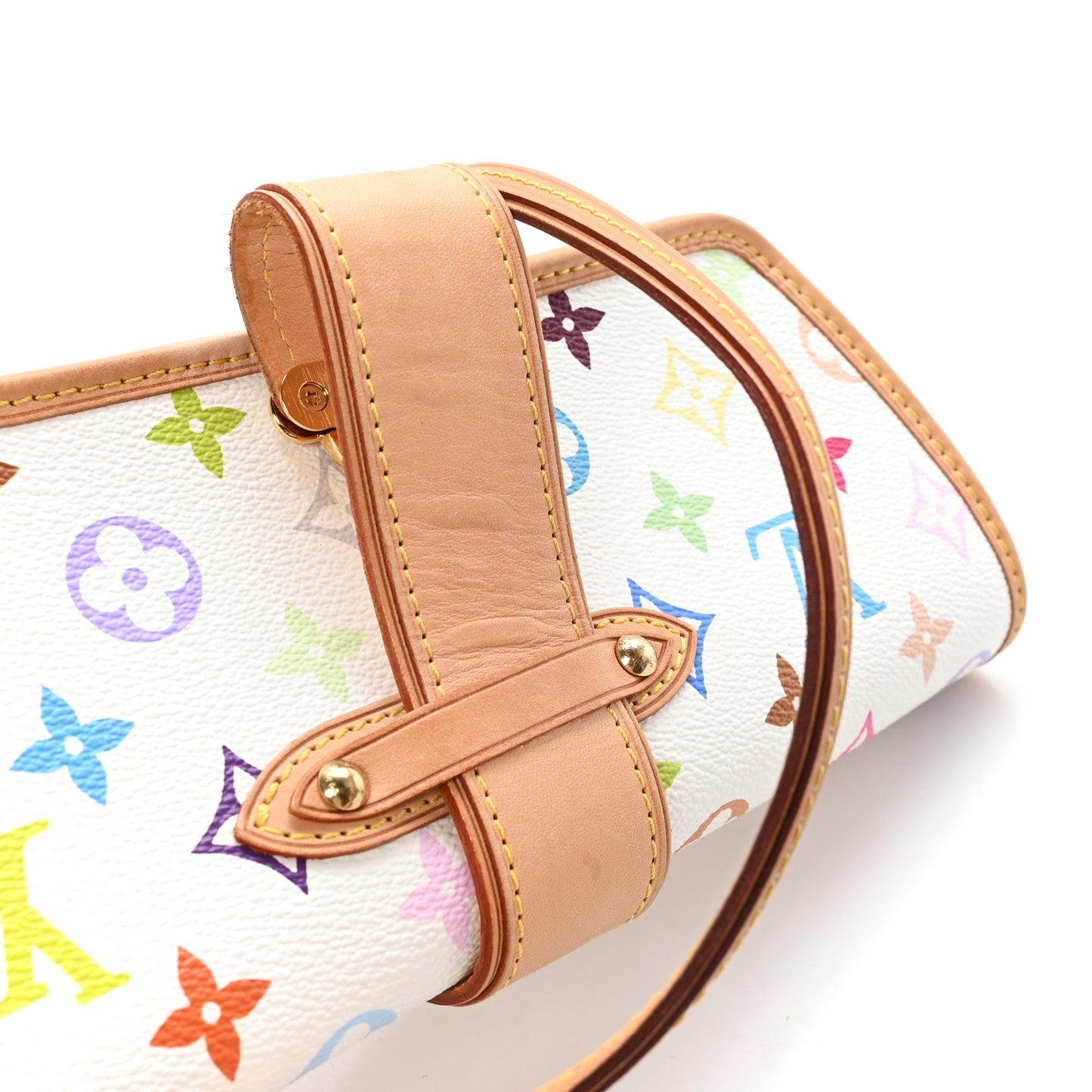 Monogram Multicolor Shirley White