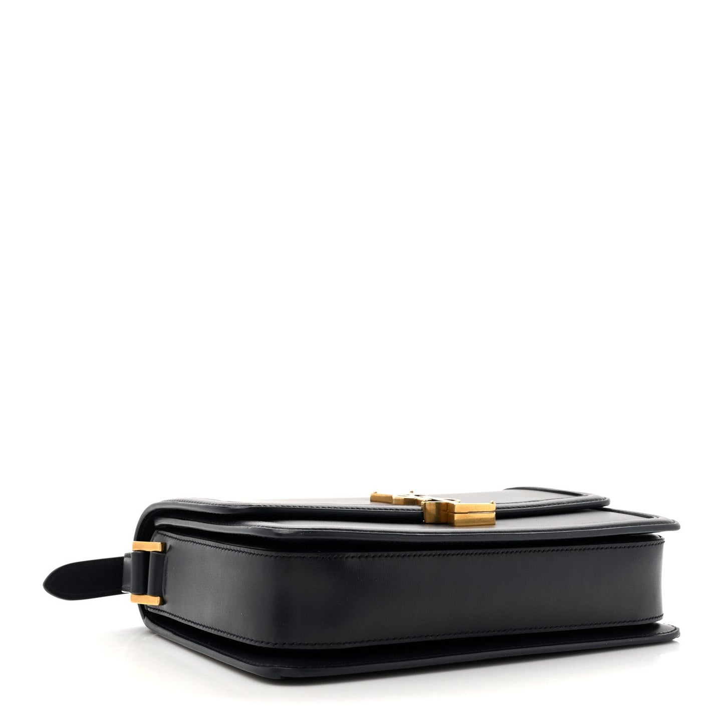 Box Calfskin Monogram Medium Solferino Satchel Deep Marine