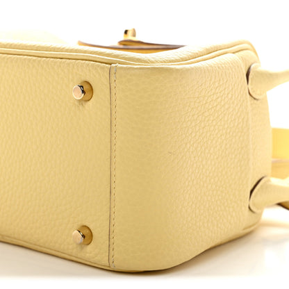 Taurillon Clemence Verso Mini Lindy 20 Jaune Poussin Craie