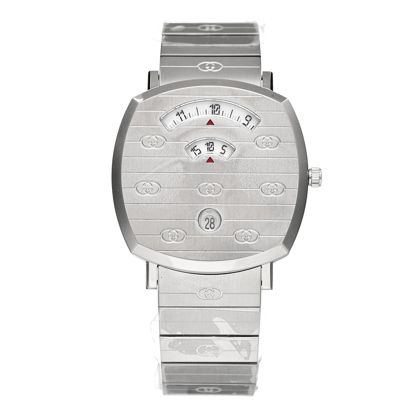 Stainless Steel 38mm Grip Quartz Watch