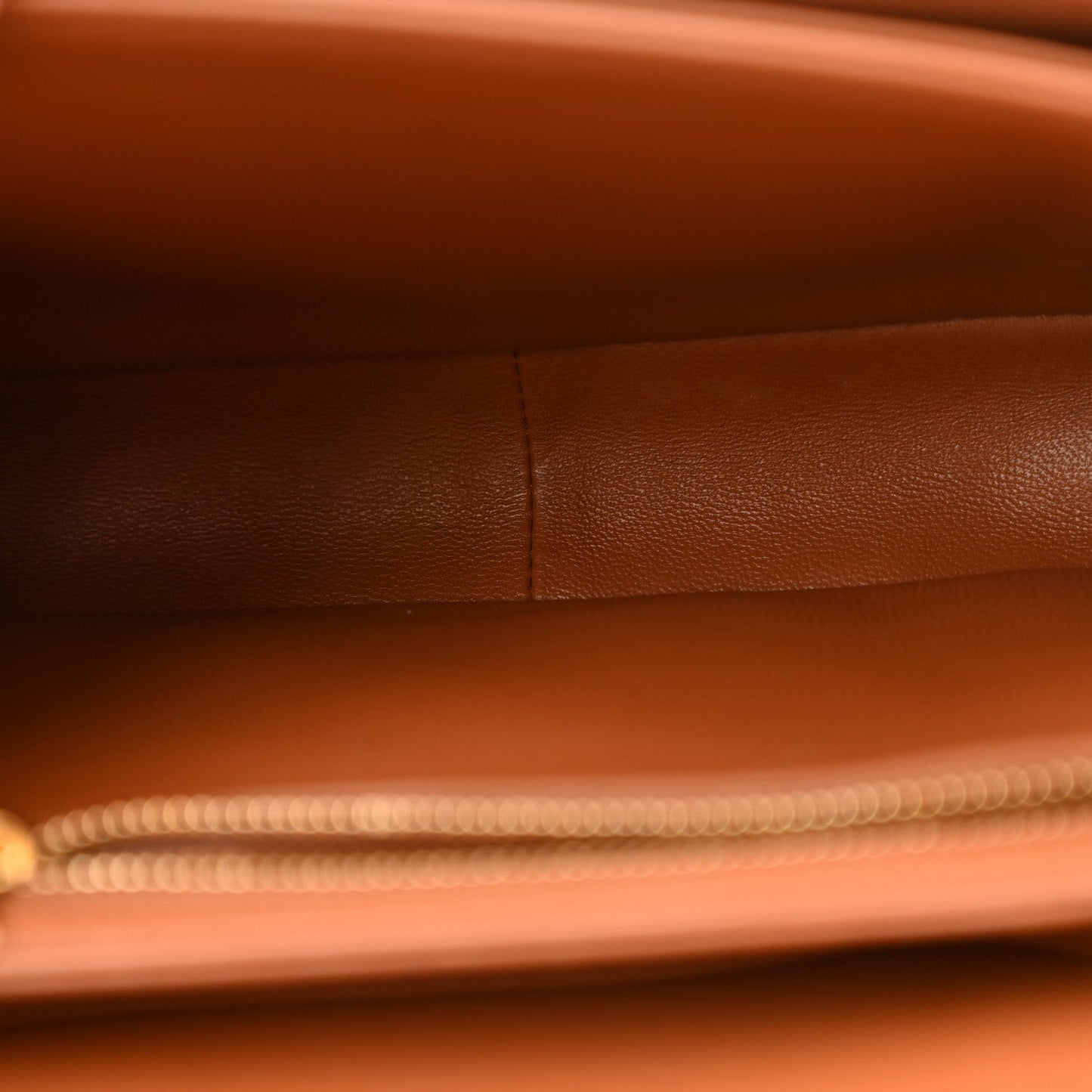Calfskin Triomphe Canvas Teen Triomphe Bag Tan