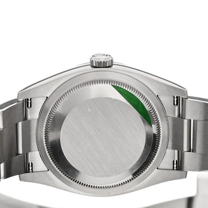 Stainless Steel 36mm Oyster Perpetual Watch Yellow 126000