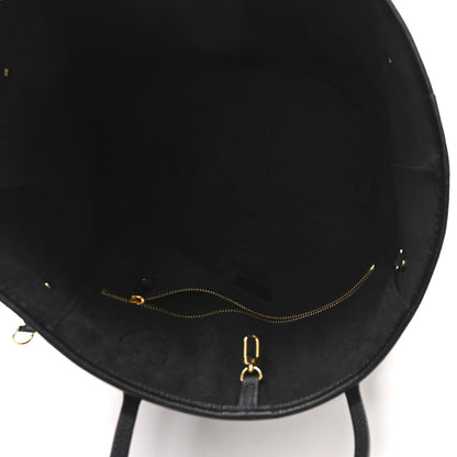 Empreinte Monogram Giant Neverfull MM Black Beige