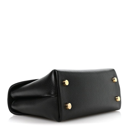 Smooth Satinated Calfskin Teen Nino Black