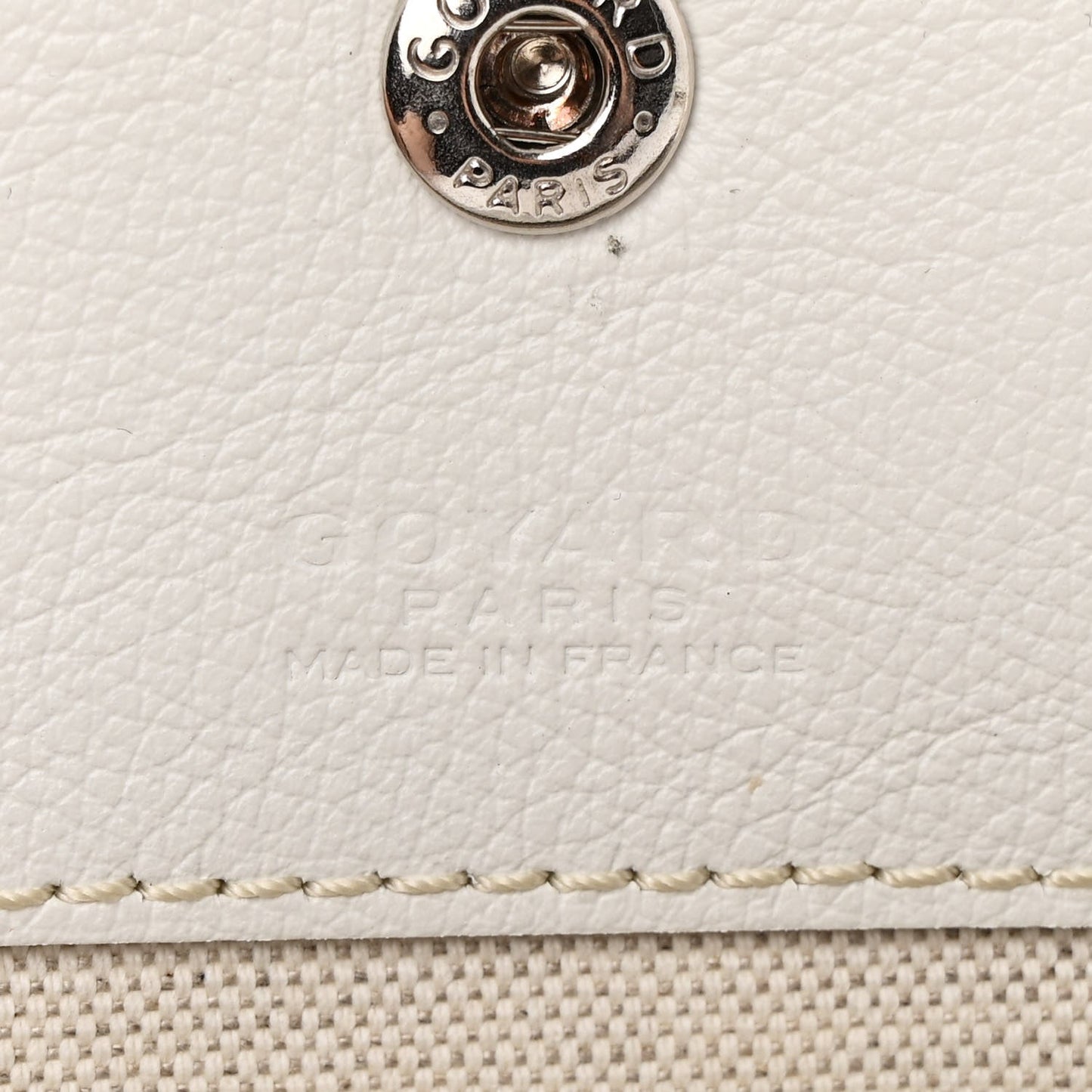 Goyardine Saint Louis PM White