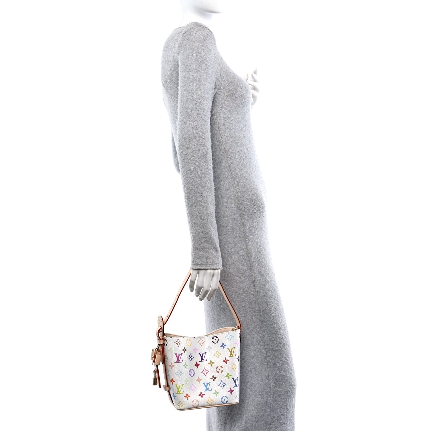 LV x TM Monogram Multicolor All In BB White