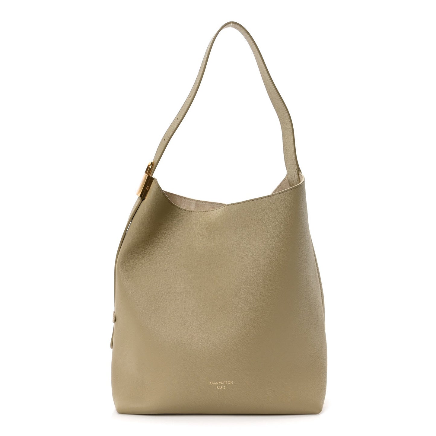 Grained Calfskin Low Key Hobo MM Clay