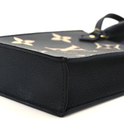 Empreinte Monogram Giant Petit Sac Plat Black Beige