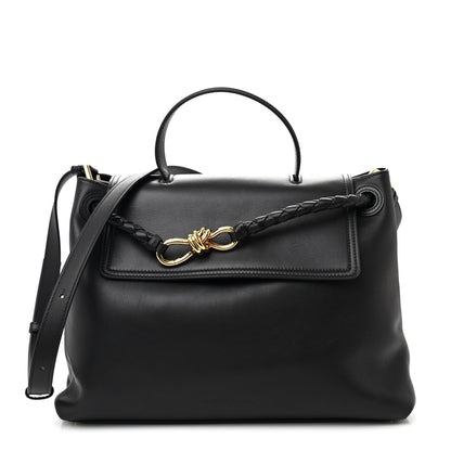 Silky Calfskin Medium Ciao Ciao Black
