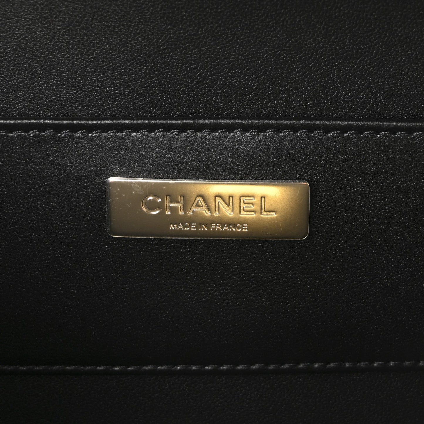 Lambskin Quilted Coco Click Bag Black