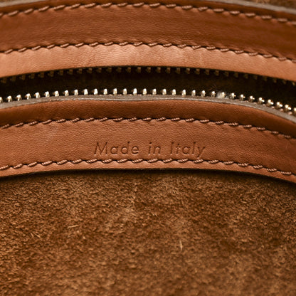 Natural Calfskin Medium Phantom Luggage Tan