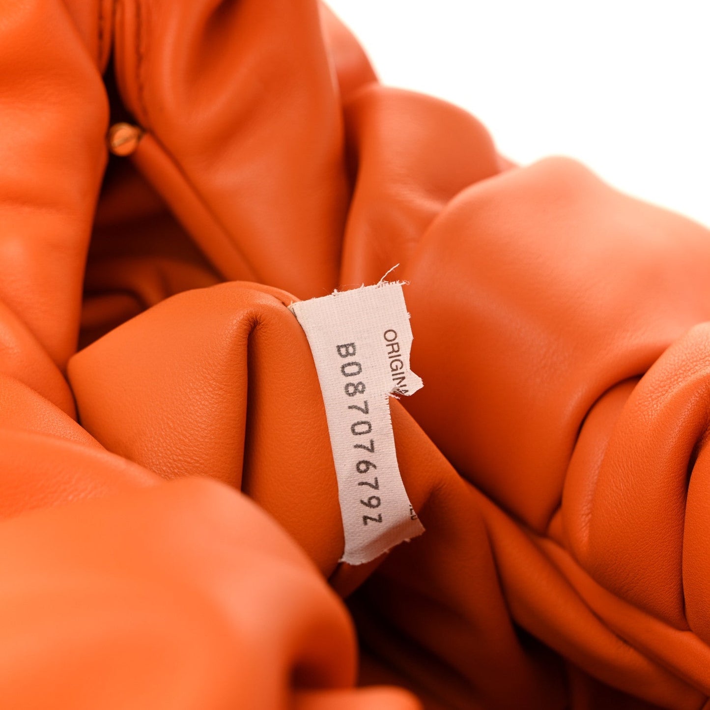 Smooth Butter Calfskin Small The Shoulder Pouch Light Orange