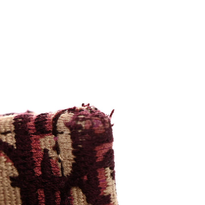 Oblique Large Book Tote Burgundy Multicolor