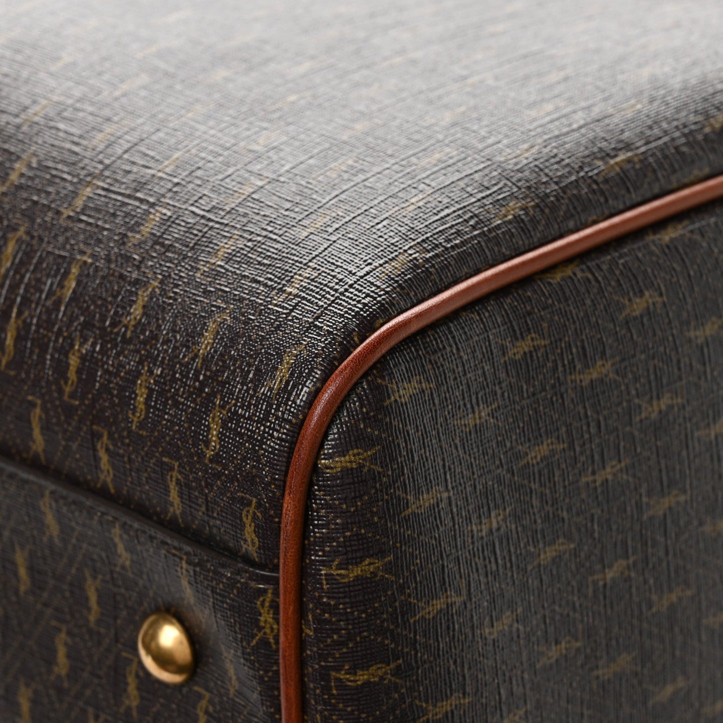 Canvas Smooth Calfskin Le Monogramme 72H Duffle Chestnut