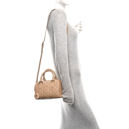 Calfskin Macrocannage Groove 20 Bag Biscuit