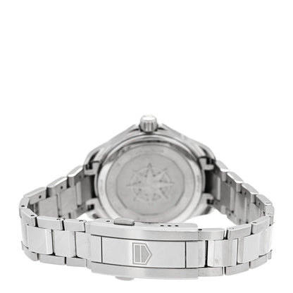 Stainless Steel Mother of Pearl 34mm Aquaracer Lady Professional 200 Solargraph Quartz Watch WBP1312
