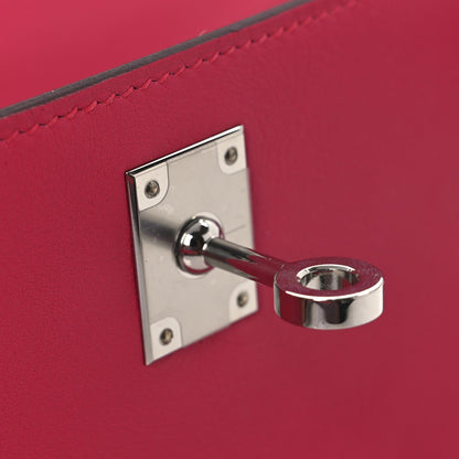 Swift Kelly Pochette Clutch Rose Extreme