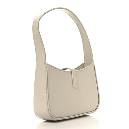 Smooth Calfskin Le 5 A 7 Mini Hobo Crema Soft