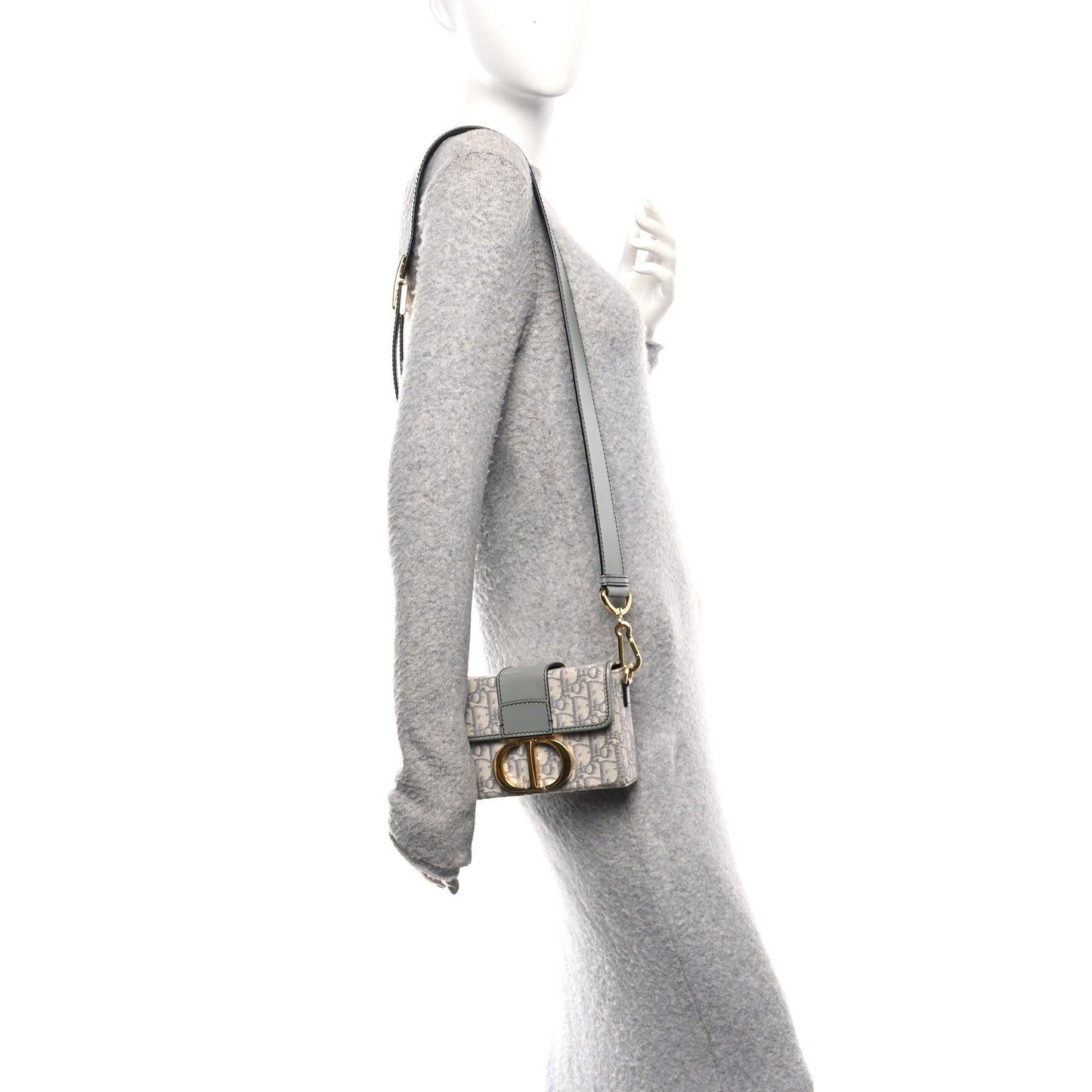 Oblique 30 Montaigne Box Bag Grey
