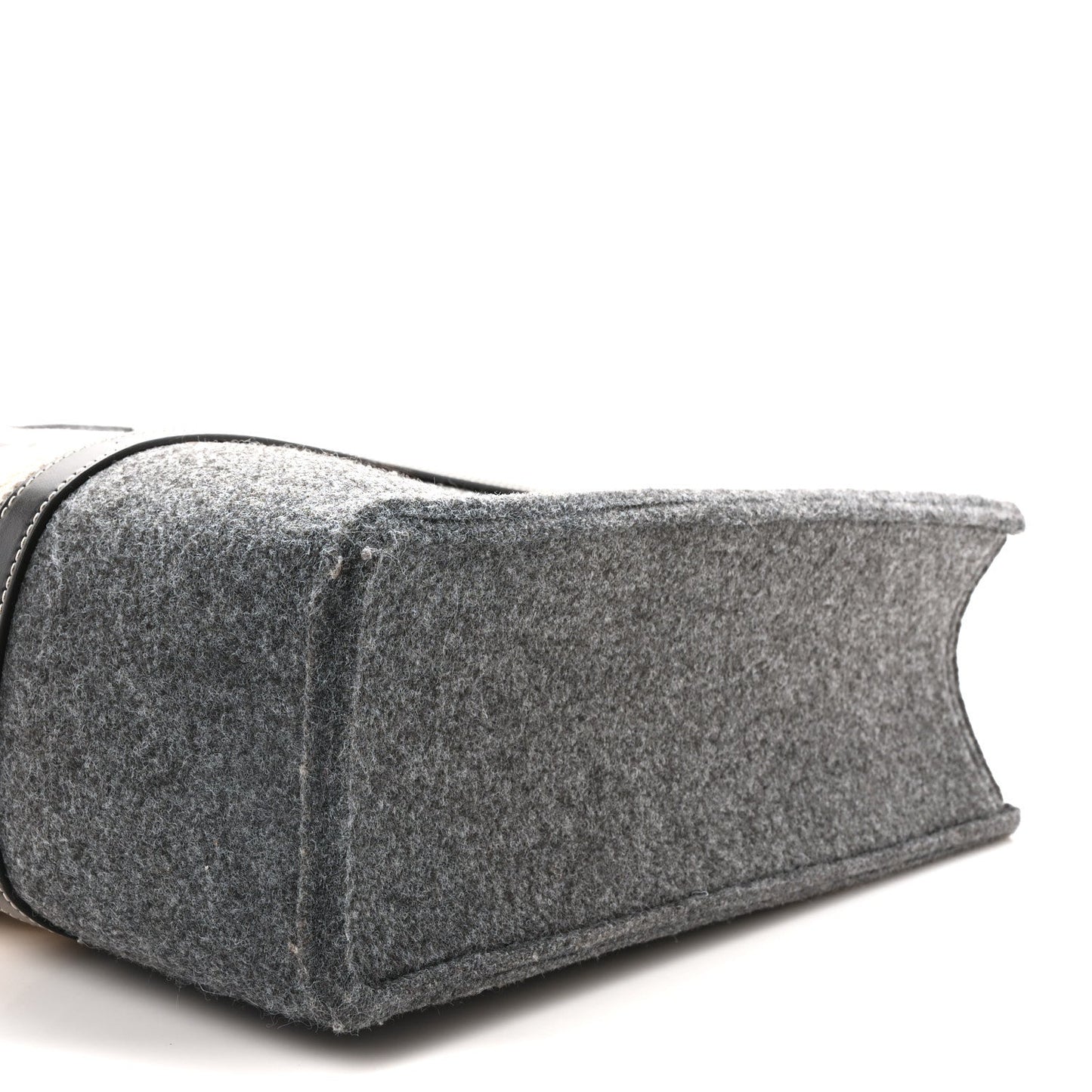 Felt Large Woody Ribbon Tote Cashmere Grey