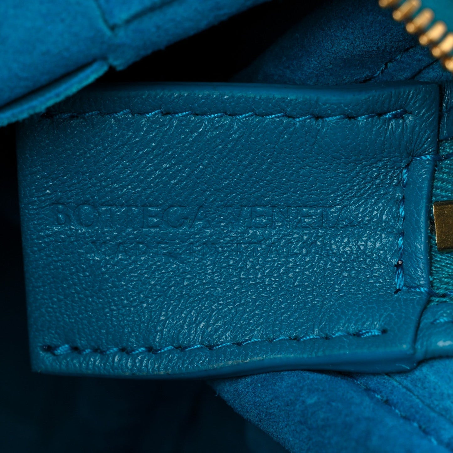 Nappa Intrecciato Mini Loop Camera Bag Blueprint