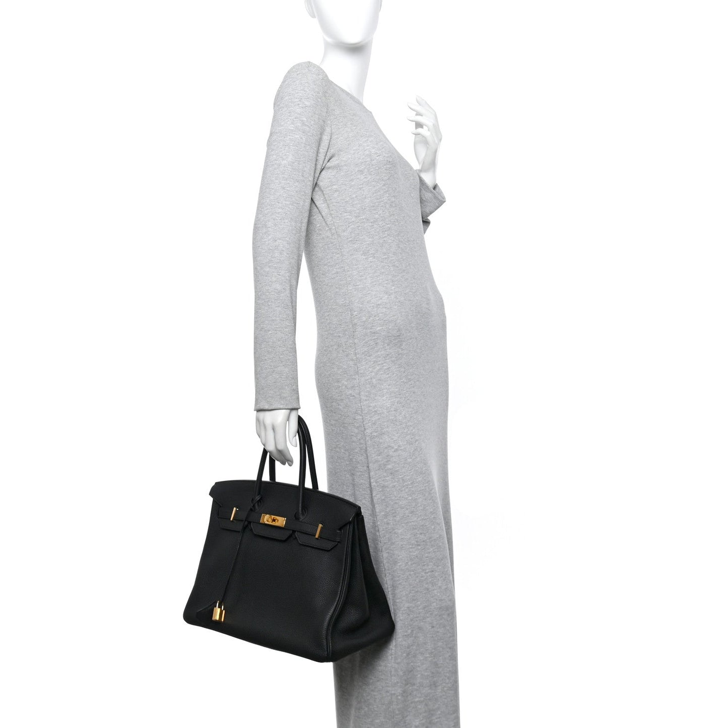 Togo Birkin 35 Black