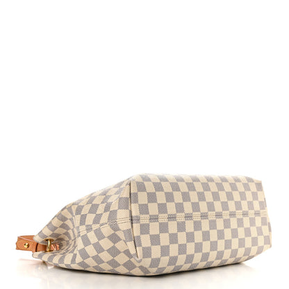 Damier Azur Graceful PM Rose Ballerine