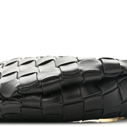 Nappa Intrecciato Mini Sardine Bag Black
