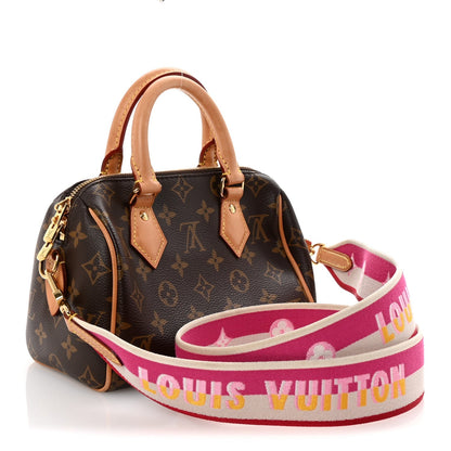 Monogram Speedy Bandouliere 20 Fuchsia