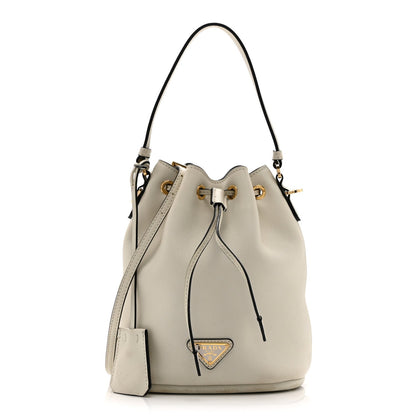 Nappa Mini Re-Edition 1978 Bucket Bag  White