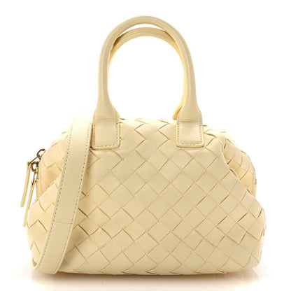 Nappa Intrecciato Mini Bauletto Camomile
