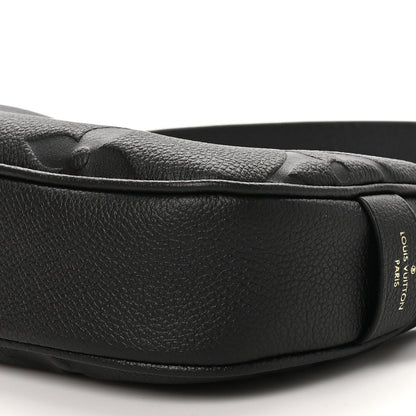 Empreinte Monogram Mini Moon Black