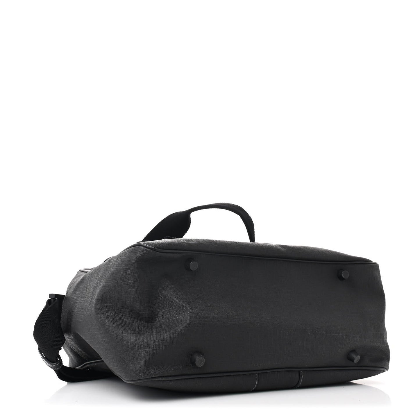 Coated Canvas Interlocking G Briefcase Black