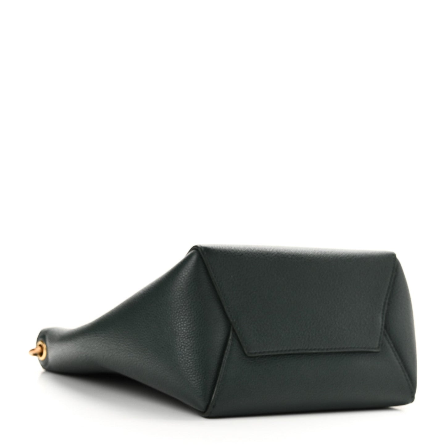 Soft Grained Calfskin Small Sangle Bucket Bag Amazone