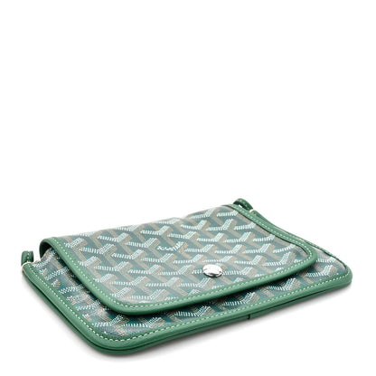 Goyardine Plumet Wallet Clutch Green