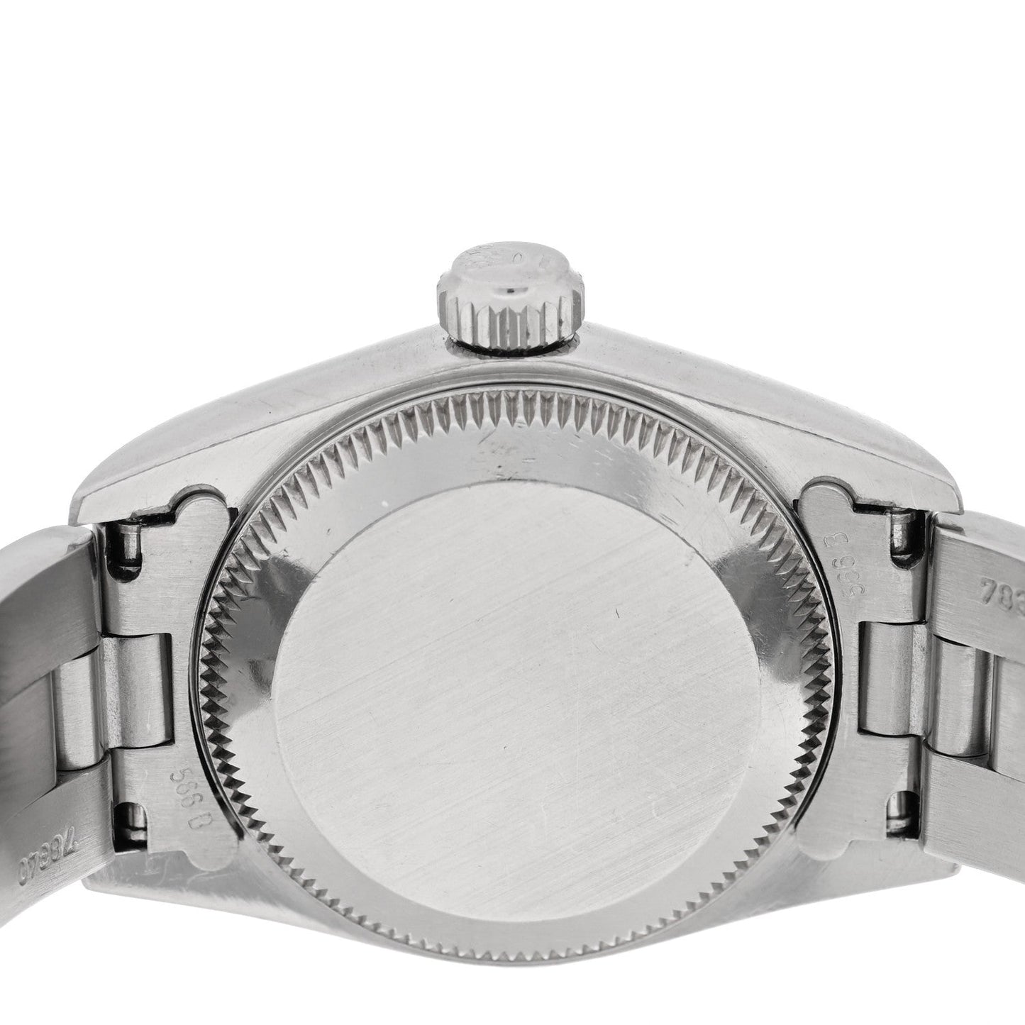 Stainless Steel 25mm Oyster Perpetual Watch Blue 67194