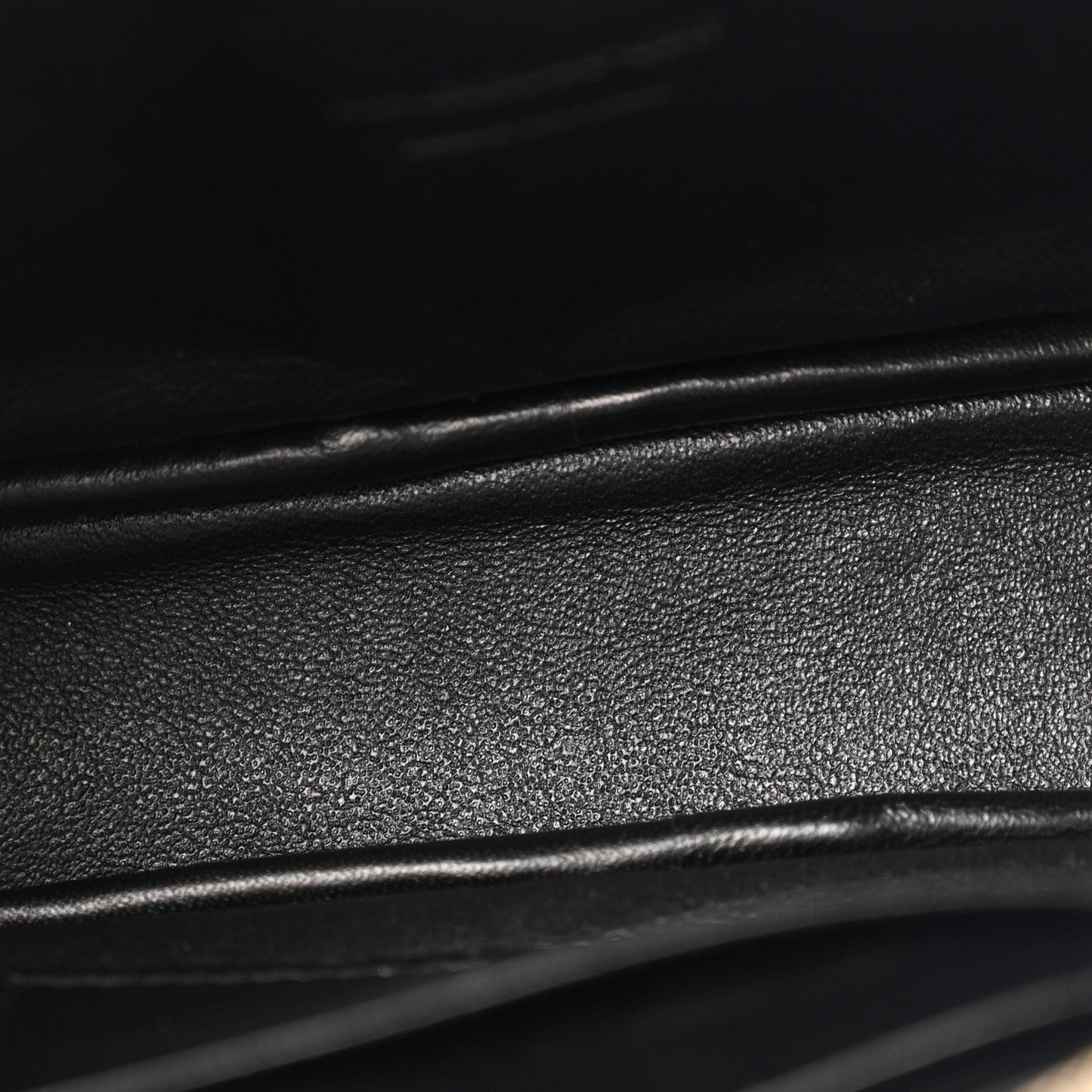 Grain De Poudre Matelasse Monogram Mini Lou Camera Bag Black