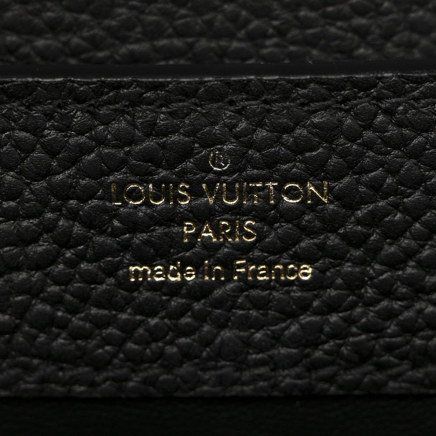Taurillon Mini Capucines Black