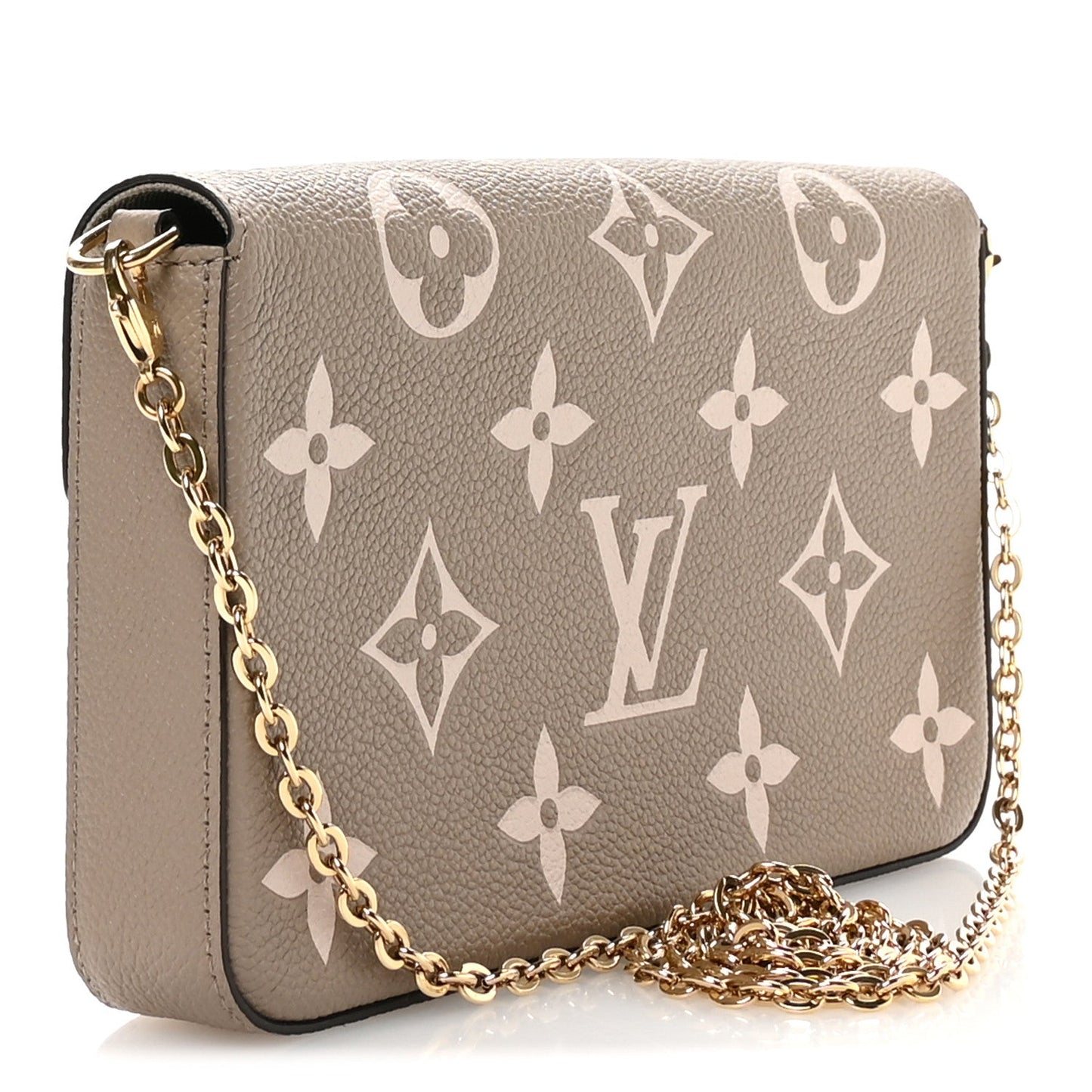 Empreinte Monogram Giant Felicie Pochette Tourterelle Creme