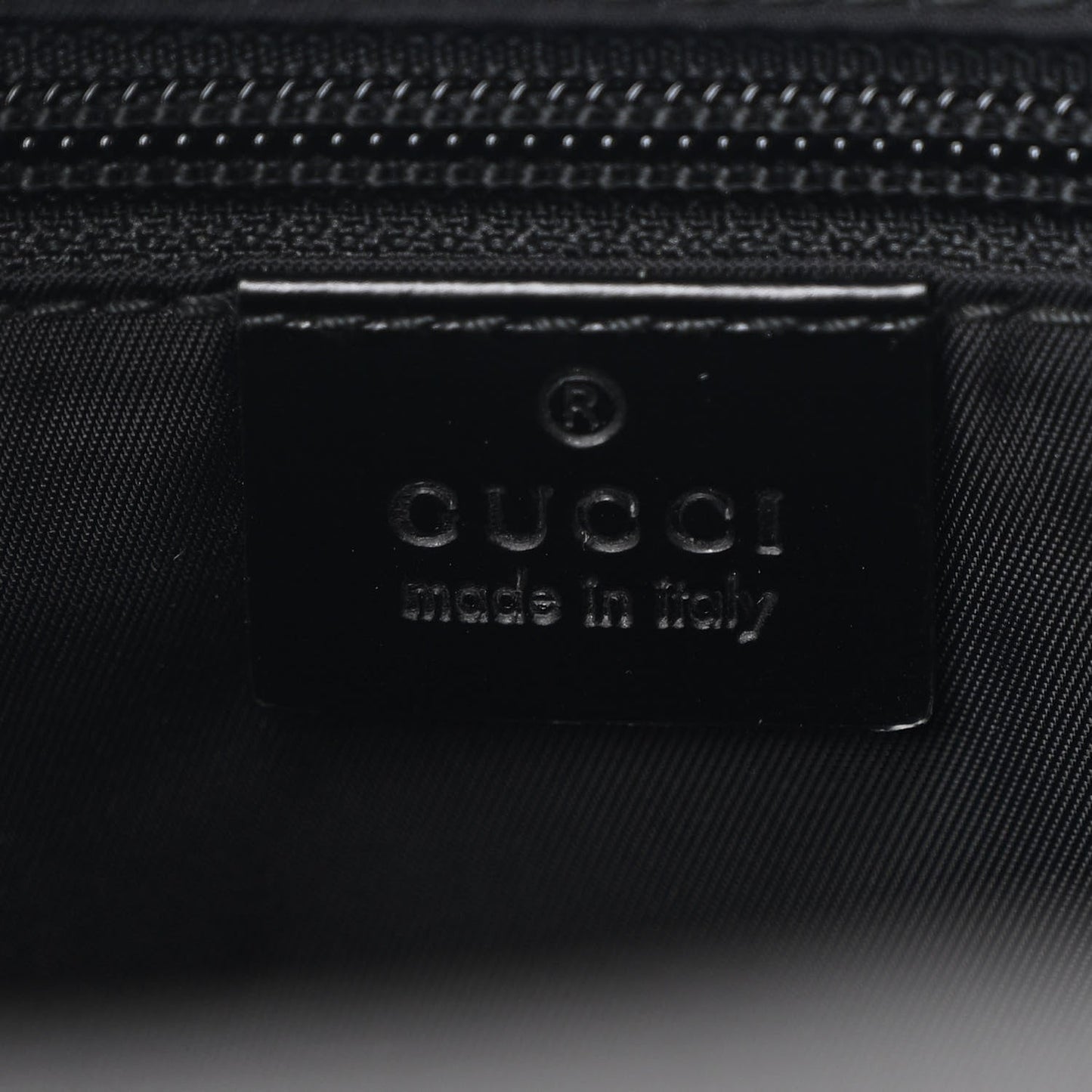 Coated Canvas Interlocking G Briefcase Black